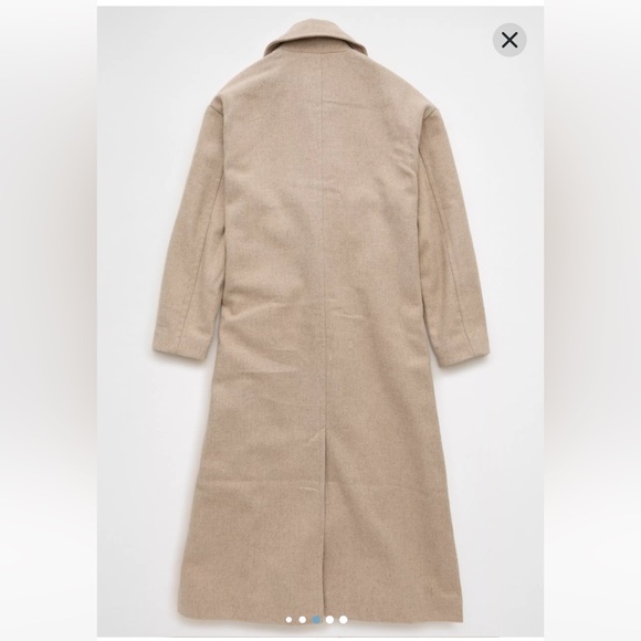 AEO NWT Tan Pea Coat L/XL - Picture 5 of 5